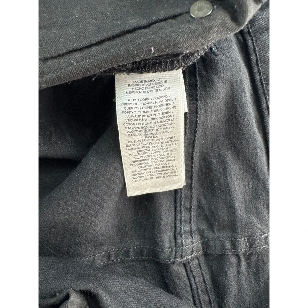 Polo‎ Ralph Lauren Mens Varick Black Slim Straight Leg Jeans Size 42x32 Tag 40